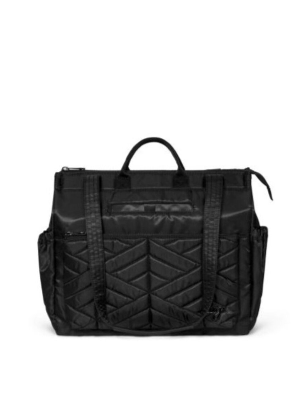 Lug Soprano Black Leather Tote Bag - Chic, Durable, Ideal for On-the-Go Women